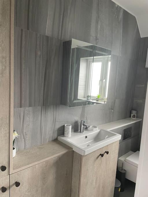 Brand New Big House With Garden And Free Parking Vakantiehuis *